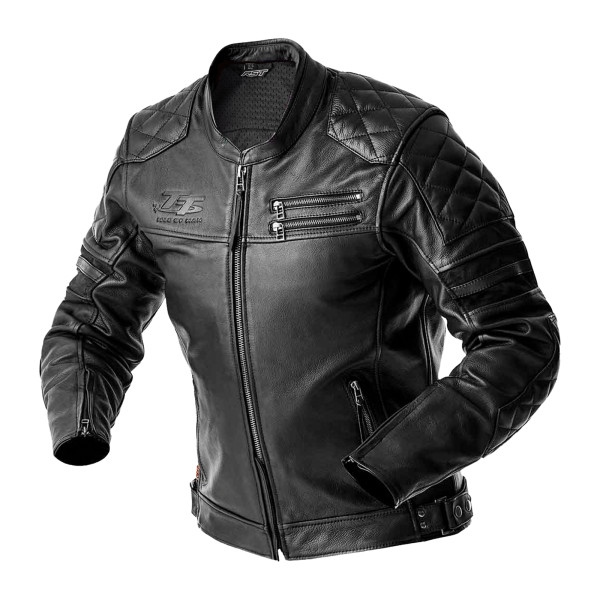 RST RST RST Hillberry D3O Leather Jacket Black